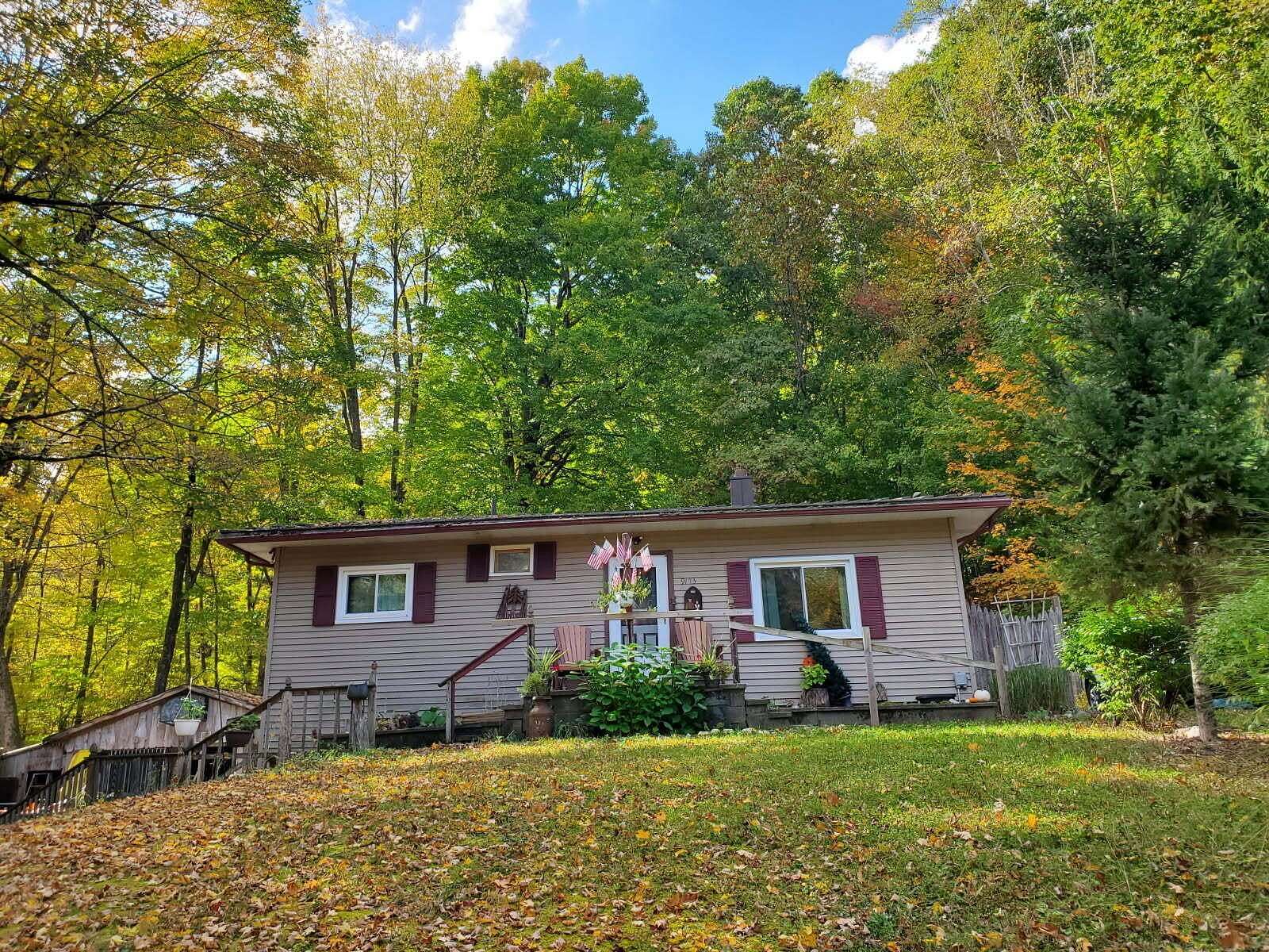 5 Acres of Residential Land with Home for Sale in Stanwood, Michigan