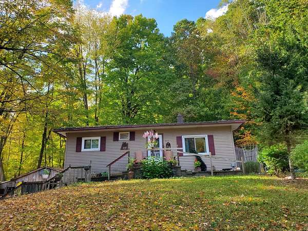 5 Acres of Residential Land with Home for Sale in Stanwood, Michigan