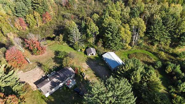 20 Acres of Recreational Land with Home for Sale in Phillips, Wisconsin