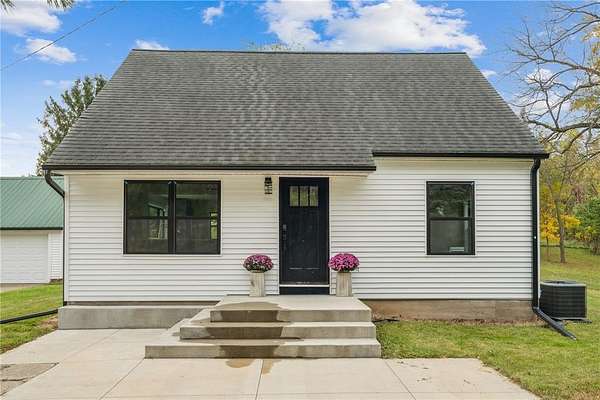 9.58 Acres of Land with Home for Sale in Mount Vernon, Iowa