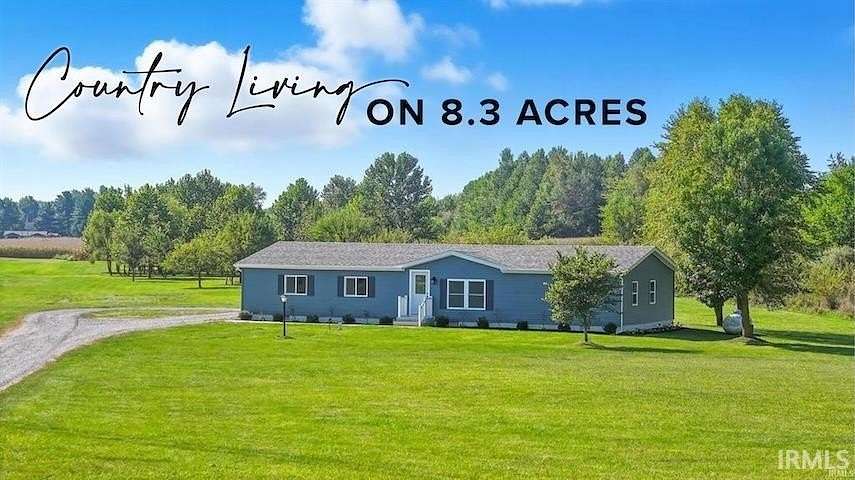 8.3 Acres of Residential Land with Home for Sale in Warsaw, Indiana