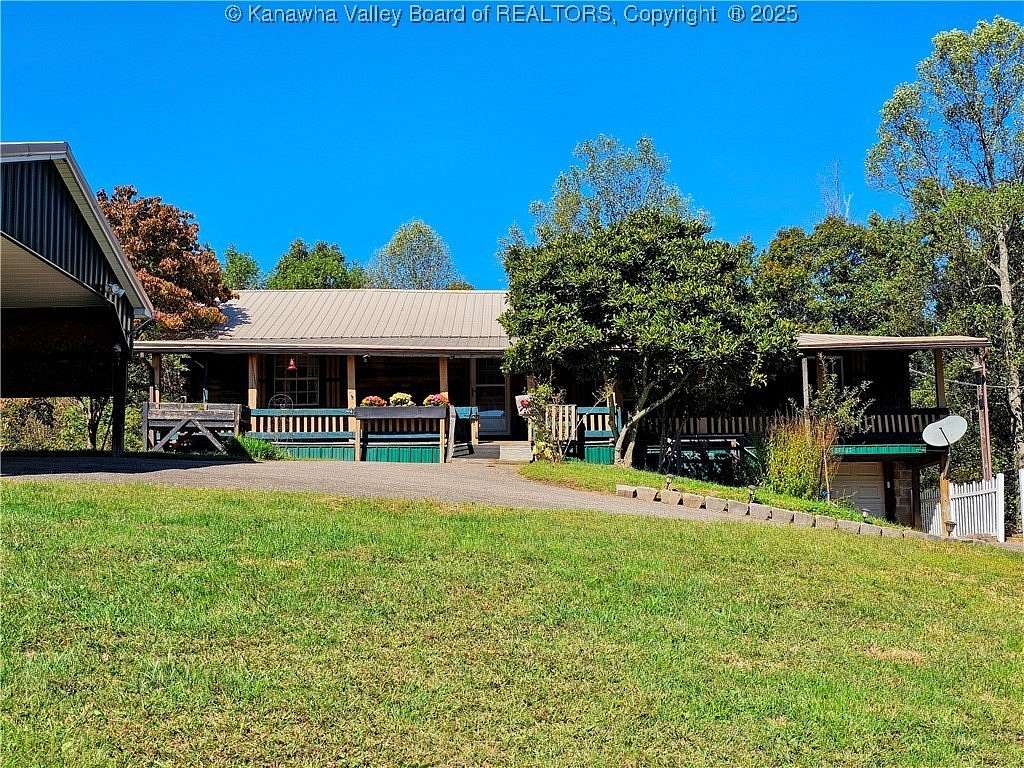 7.3 Acres of Land with Home for Sale in Leon, West Virginia