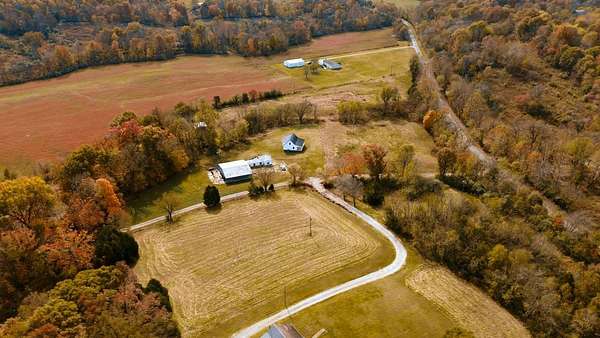 9.79 Acres of Land with Home for Sale in Elizabethtown, Illinois
