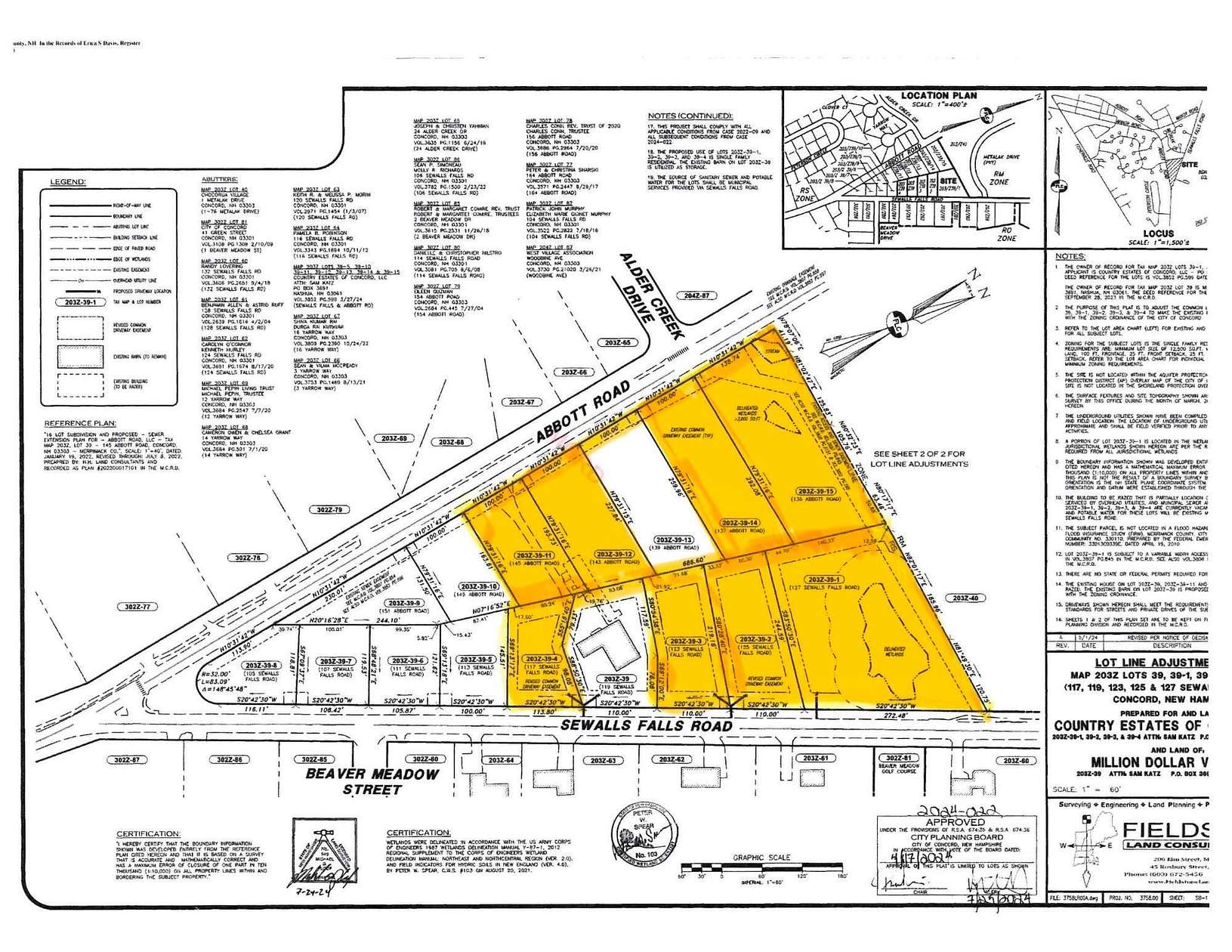 5.23 Acres of Residential Land for Sale in Concord, New Hampshire