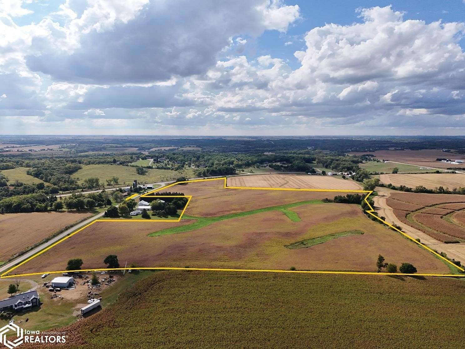 55.2 Acres of Agricultural Land for Sale in Tipton, Iowa