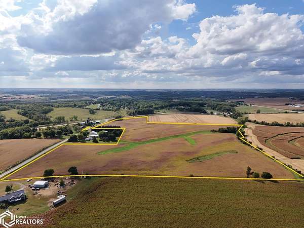 55.2 Acres of Agricultural Land for Sale in Tipton, Iowa