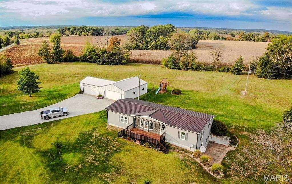 5.46 Acres of Residential Land with Home for Sale in Perry, Missouri