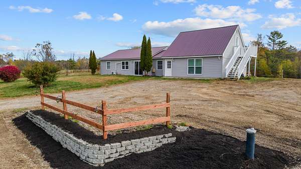 17 Acres of Land with Home for Sale in Whitefield, Maine