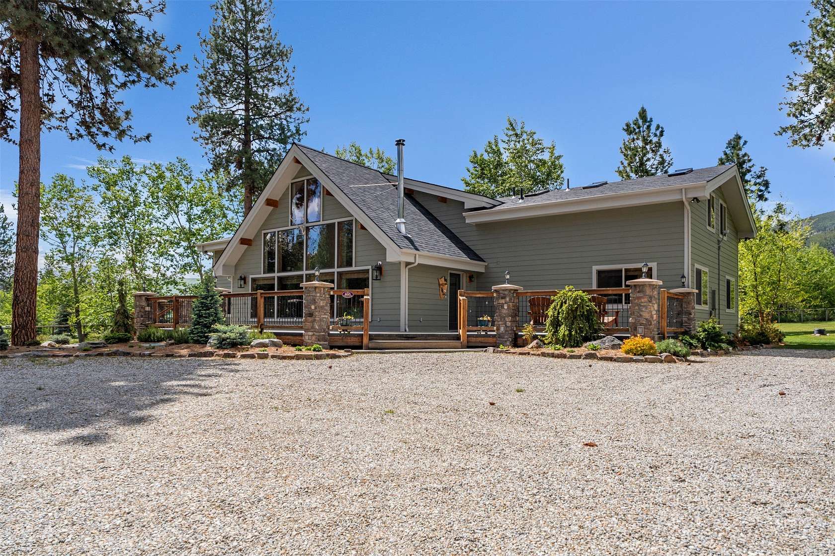 5.55 Acres of Land with Home for Sale in Hamilton, Montana