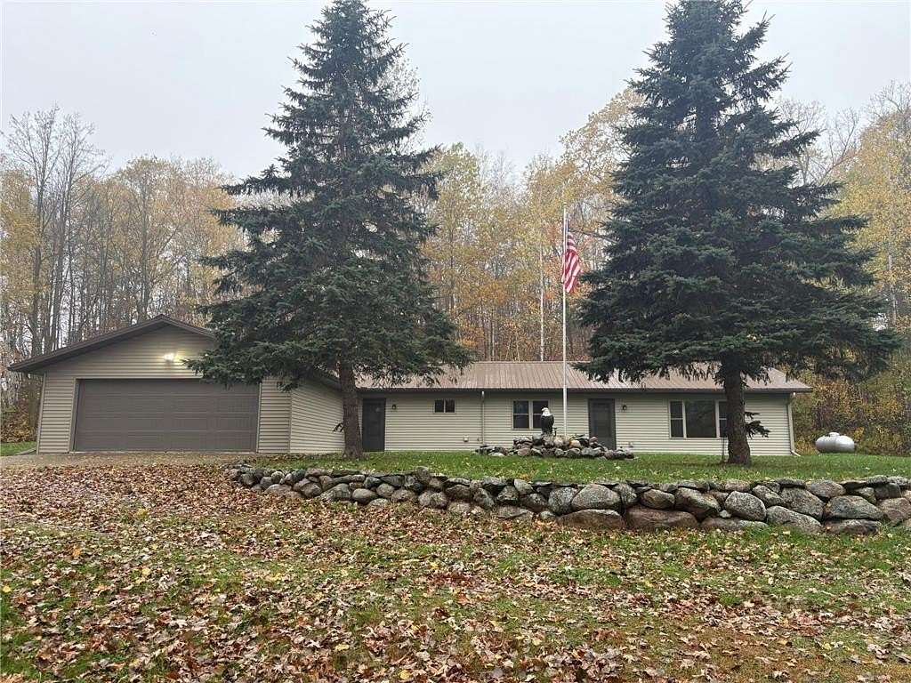 10 Acres of Residential Land with Home for Sale in Cushing, Minnesota