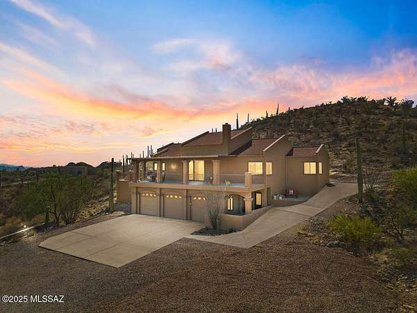 4.25 Acres of Residential Land with Home for Sale in Tucson, Arizona