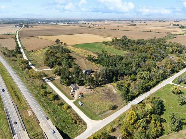 20 Acres of Agricultural Land with Home for Sale in Manchester, Iowa