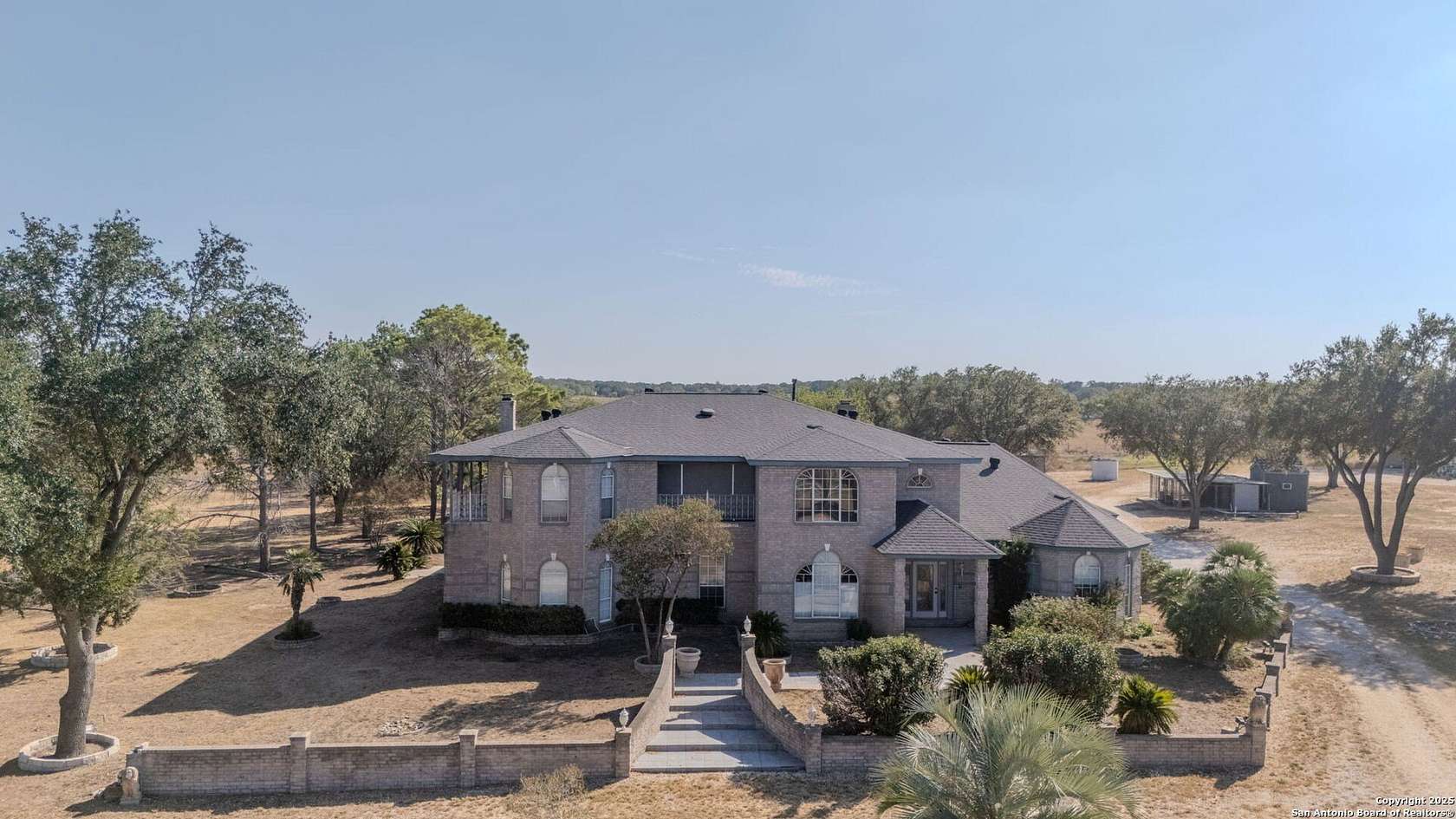 9.5 Acres of Residential Land with Home for Sale in Von Ormy, Texas