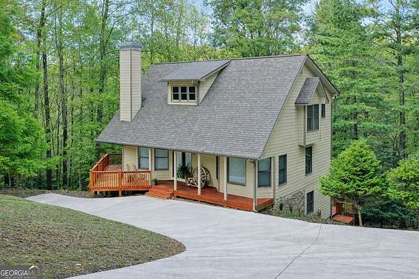 1.68 Acres of Residential Land with Home for Sale in Ellijay, Georgia