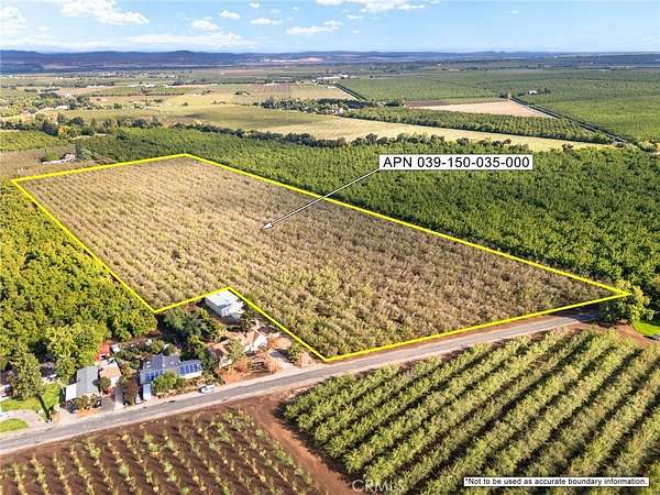 25 Acres of Agricultural Land for Sale in Chico, California