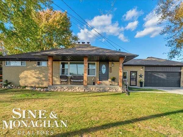 20 Acres of Agricultural Land with Home for Sale in East China Township, Michigan