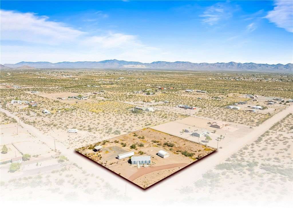 2 Acres of Land with Home for Sale in Golden Valley, Arizona
