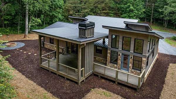 1.55 Acres of Land with Home for Sale in Ellijay, Georgia