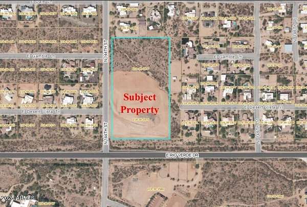 10.3 Acres of Land for Sale in Scottsdale, Arizona