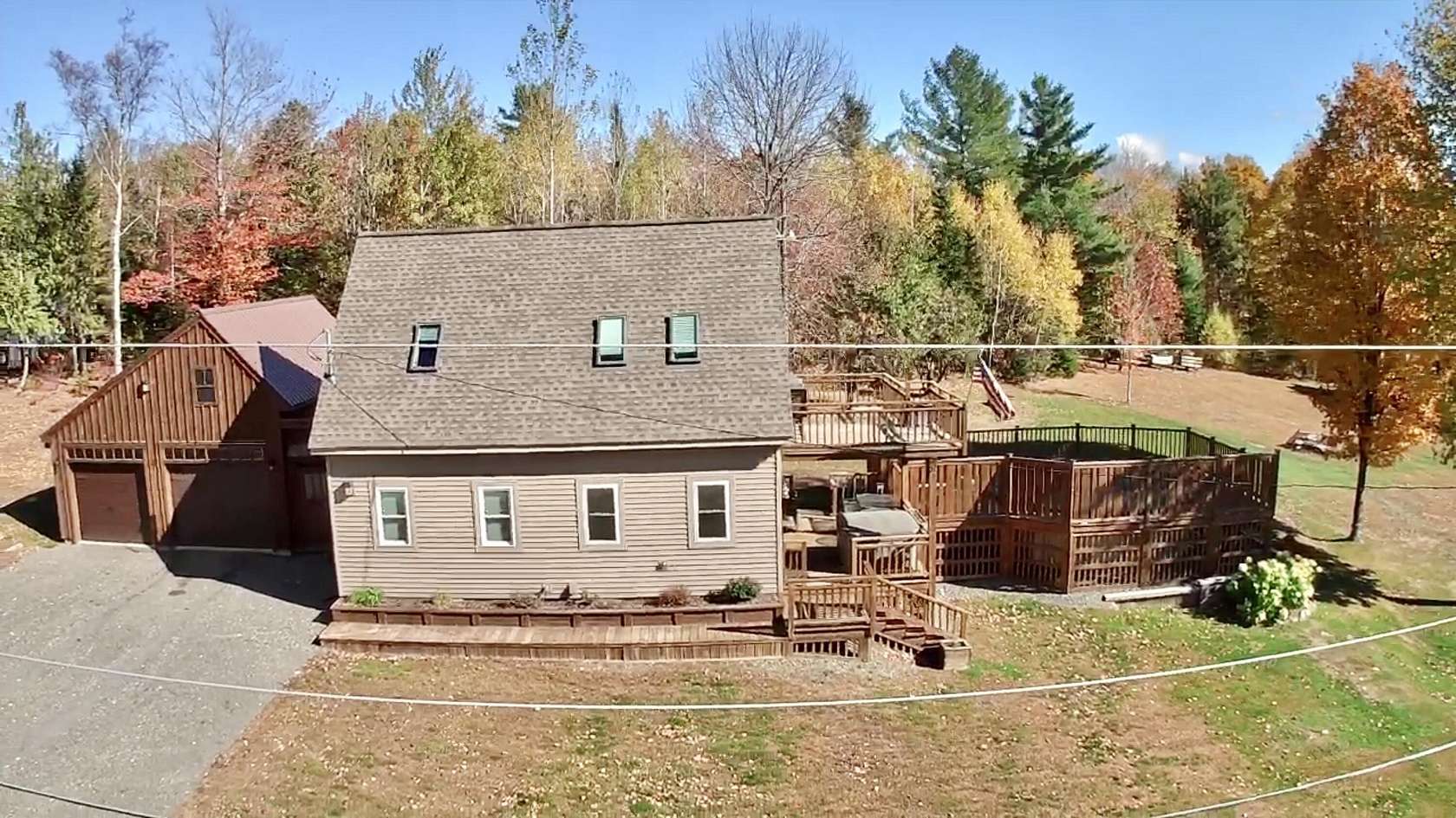 5 Acres of Residential Land with Home for Sale in Guilford, Maine