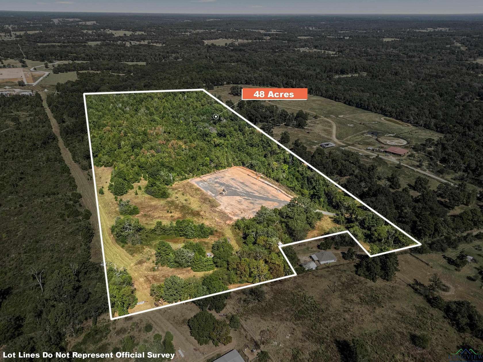 48 Acres of Recreational Land & Farm for Sale in Mount Enterprise, Texas