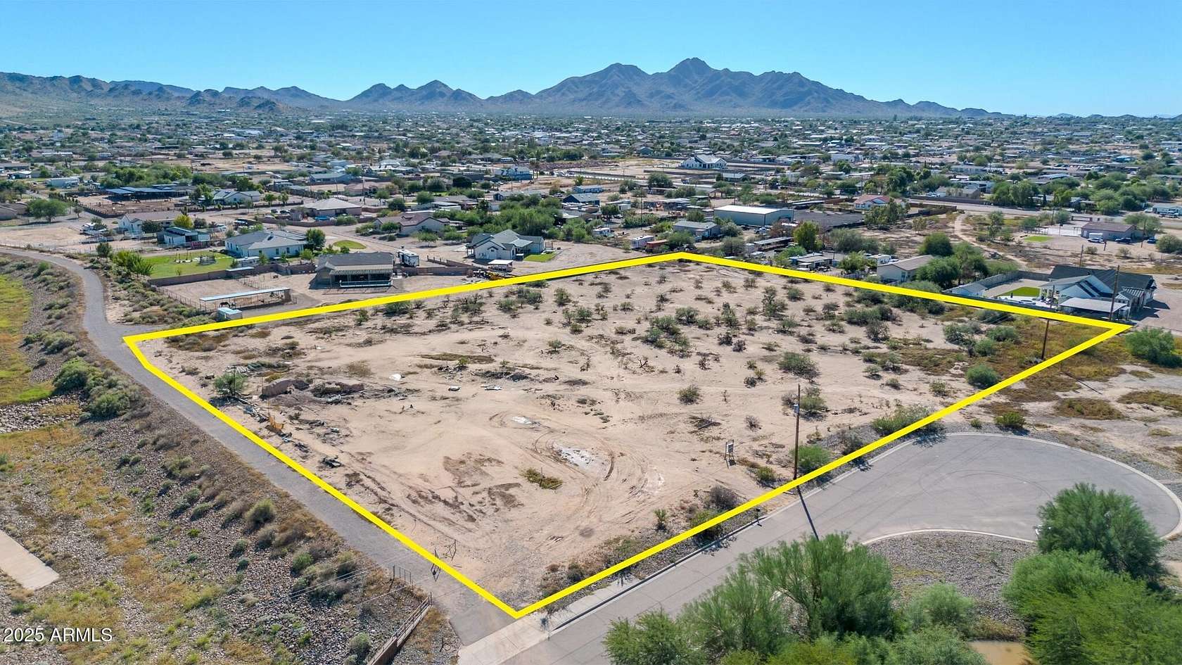 3.85 Acres of Residential Land with Home for Sale in Queen Creek, Arizona