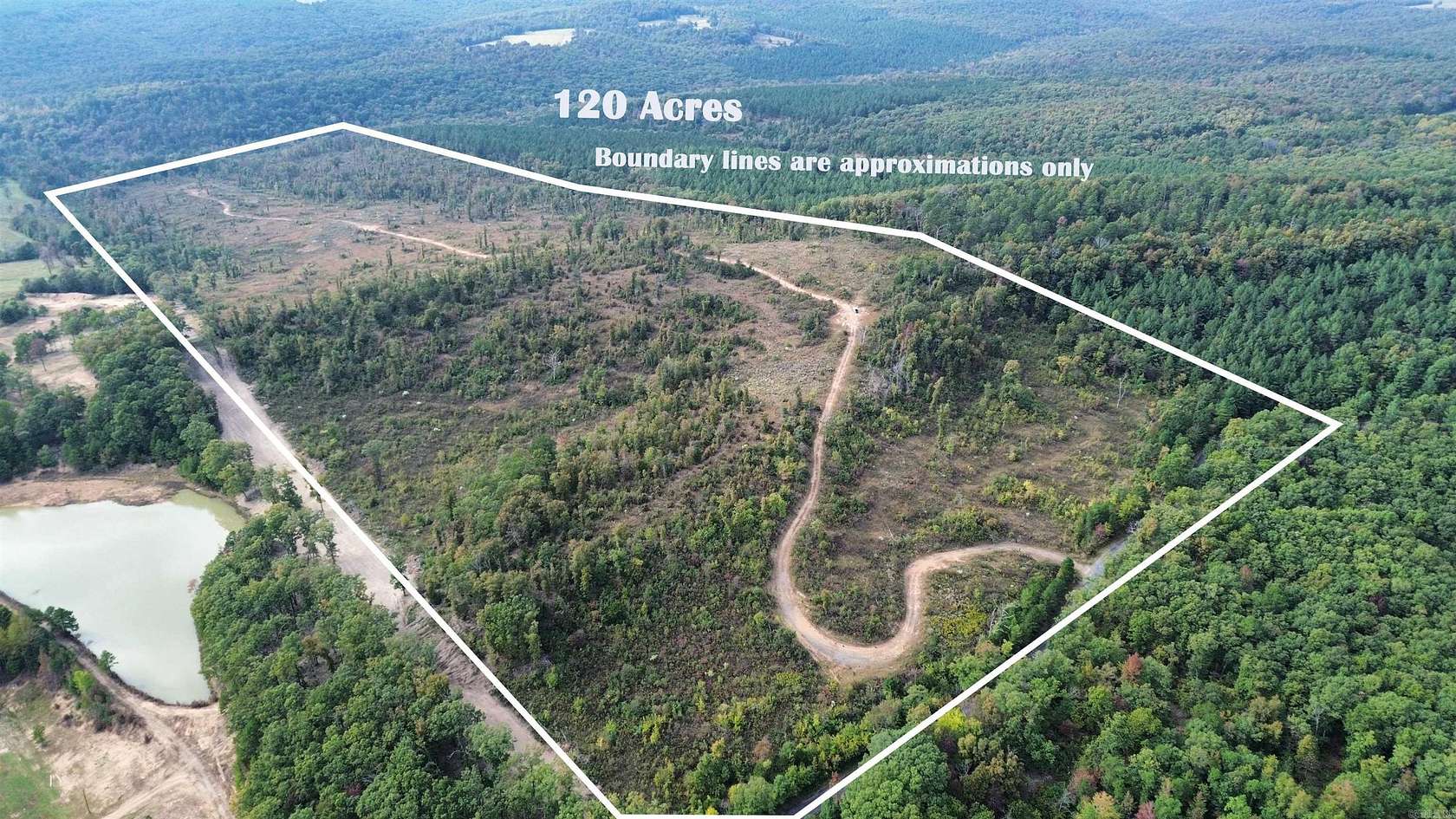 120 Acres of Recreational Land for Sale in Shirley, Arkansas