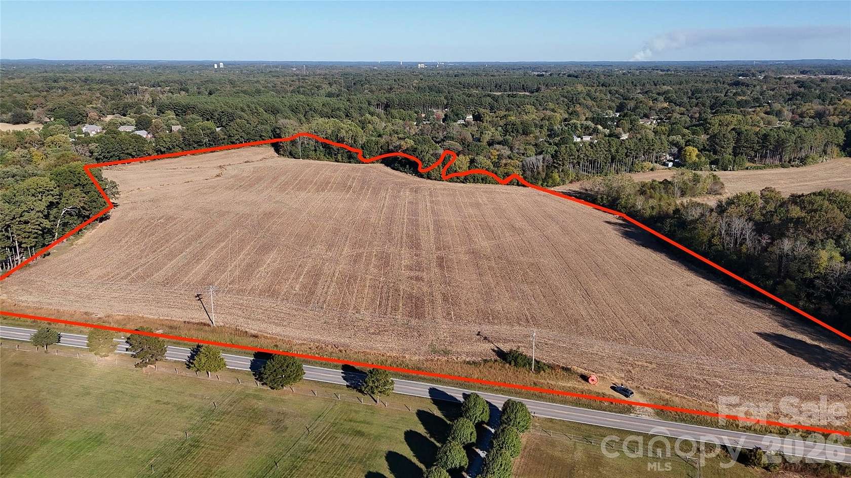 31.4 Acres of Agricultural Land for Sale in Monroe, North Carolina