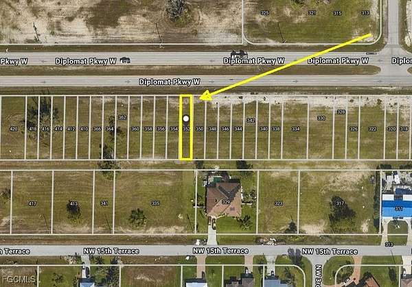 0.07 Acres of Commercial Land for Sale in Cape Coral, Florida