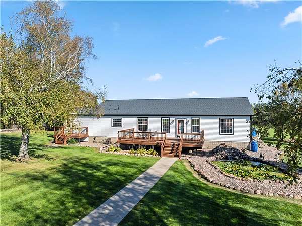 40 Acres of Agricultural Land with Home for Sale in Rice Lake, Wisconsin