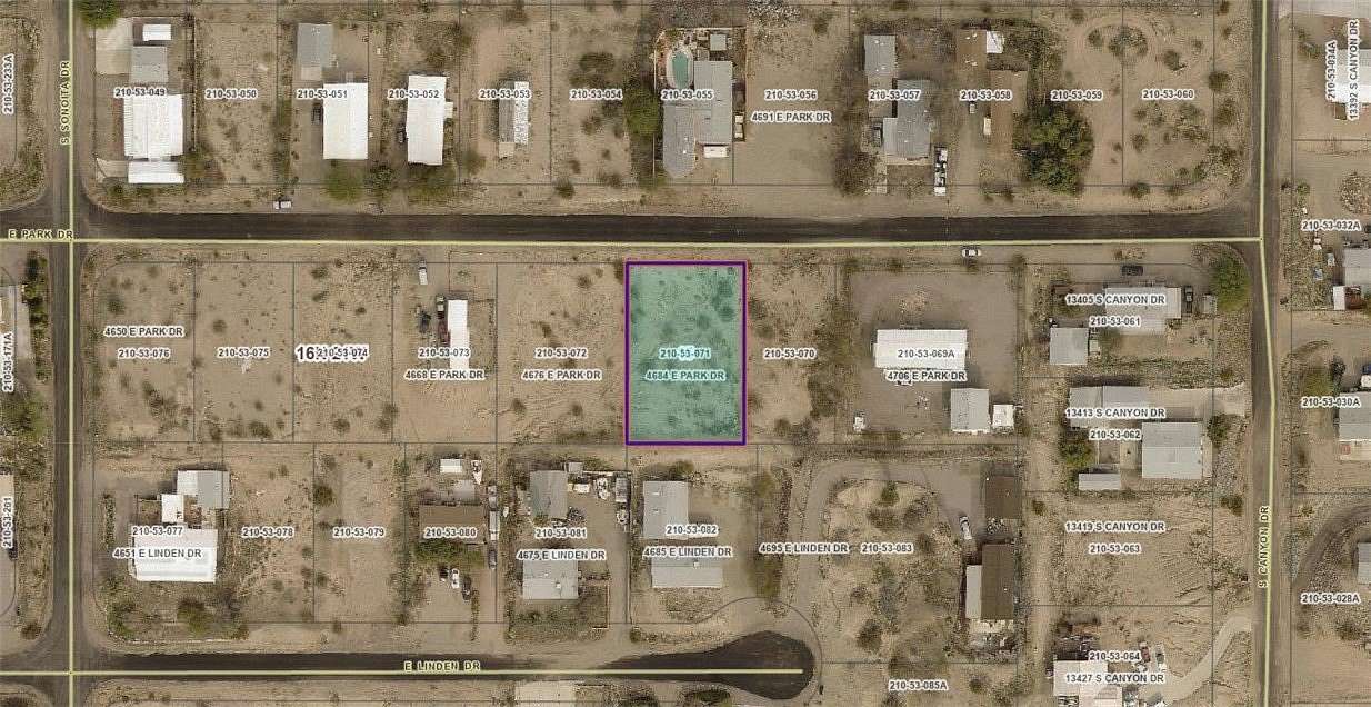 0.28 Acres of Residential Land for Sale in Topock, Arizona