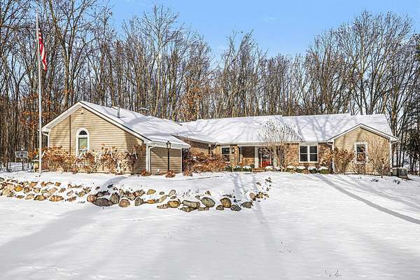 2.57 Acres of Residential Land with Home for Sale in Marshall, Michigan