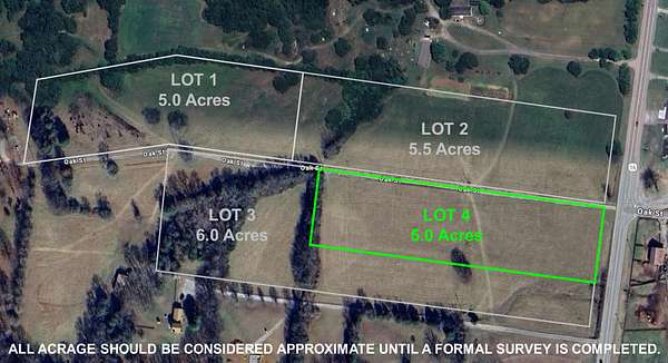 5 Acres of Land for Sale in Eagleville, Tennessee