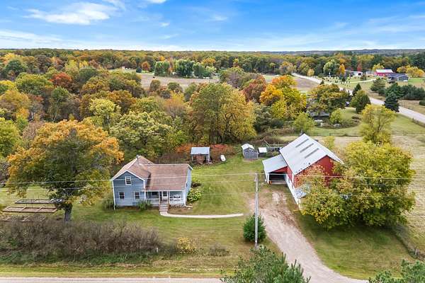 5 Acres of Land with Home for Sale in Almond, Wisconsin