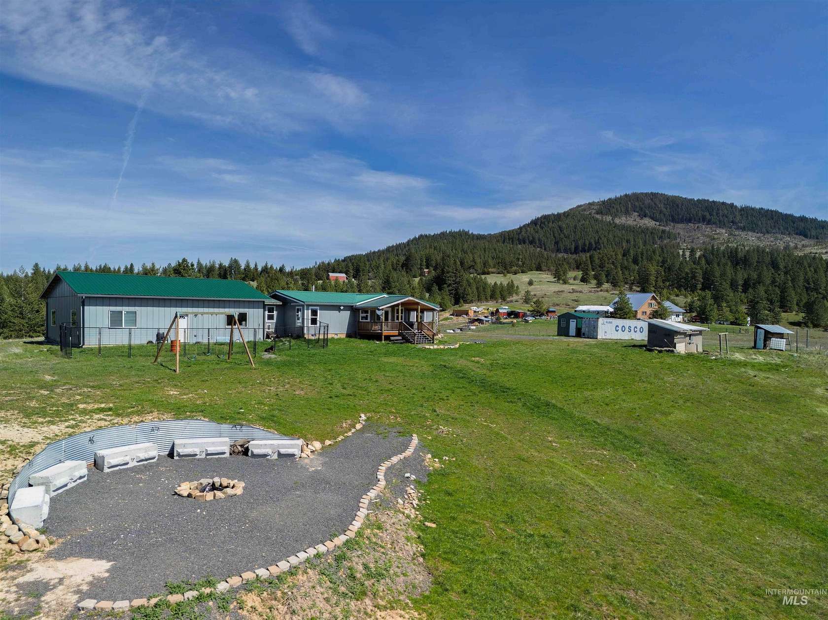 19.1 Acres of Recreational Land with Home for Sale in Princeton, Idaho