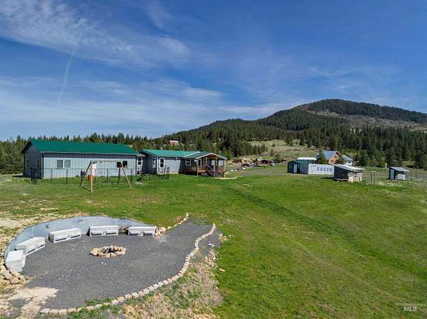 19.1 Acres of Recreational Land with Home for Sale in Princeton, Idaho