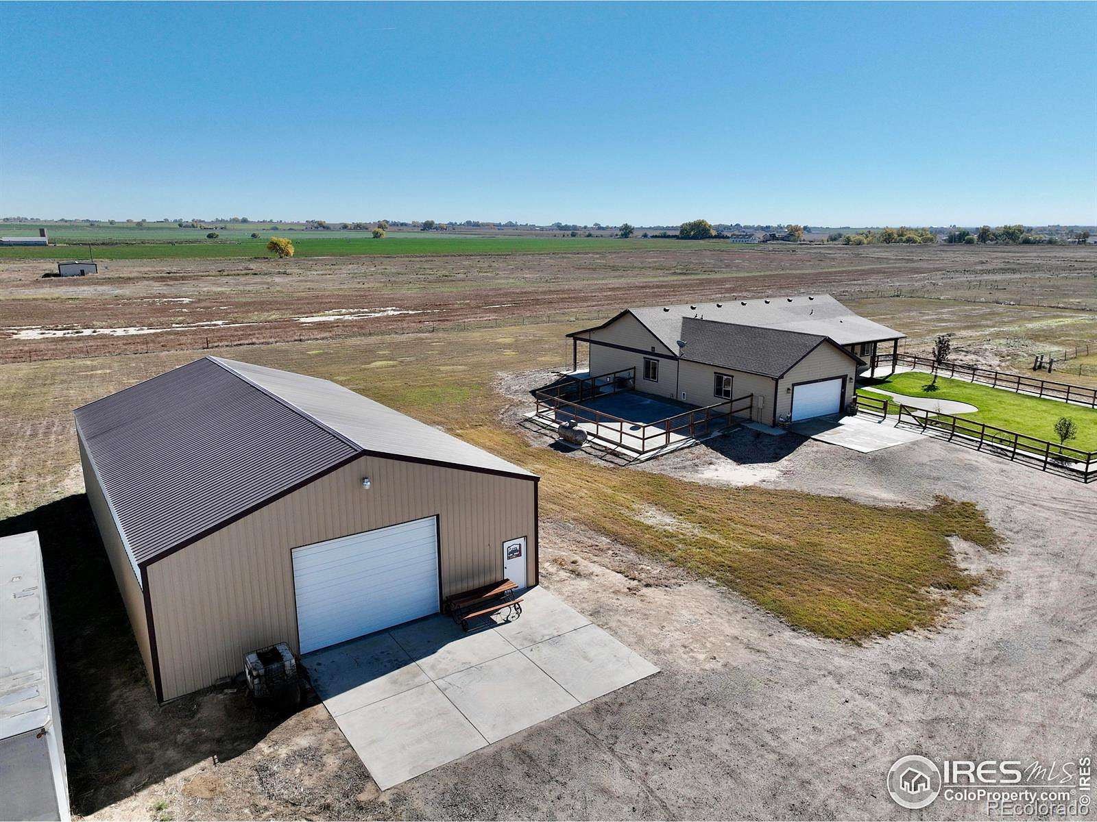 35 Acres of Land with Home for Sale in Eaton, Colorado