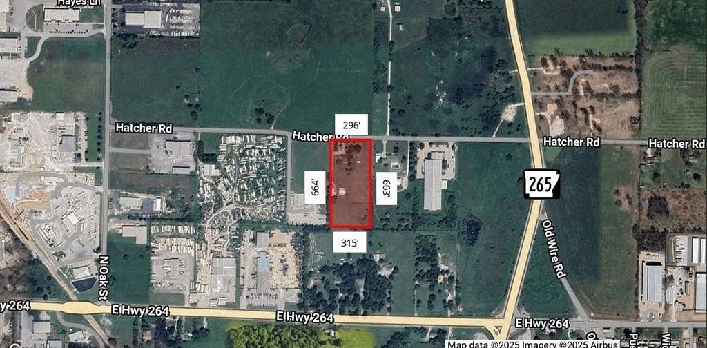 4.78 Acres of Commercial Land for Sale in Springdale, Arkansas