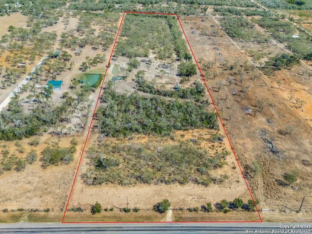 15.7 Acres of Recreational Land for Sale in St. Hedwig, Texas