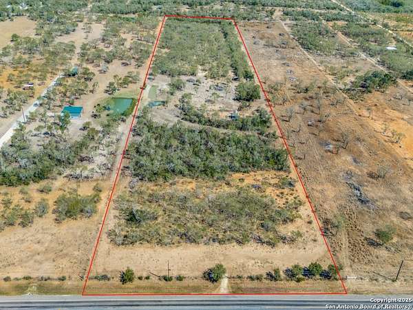 15.7 Acres of Recreational Land for Sale in St. Hedwig, Texas