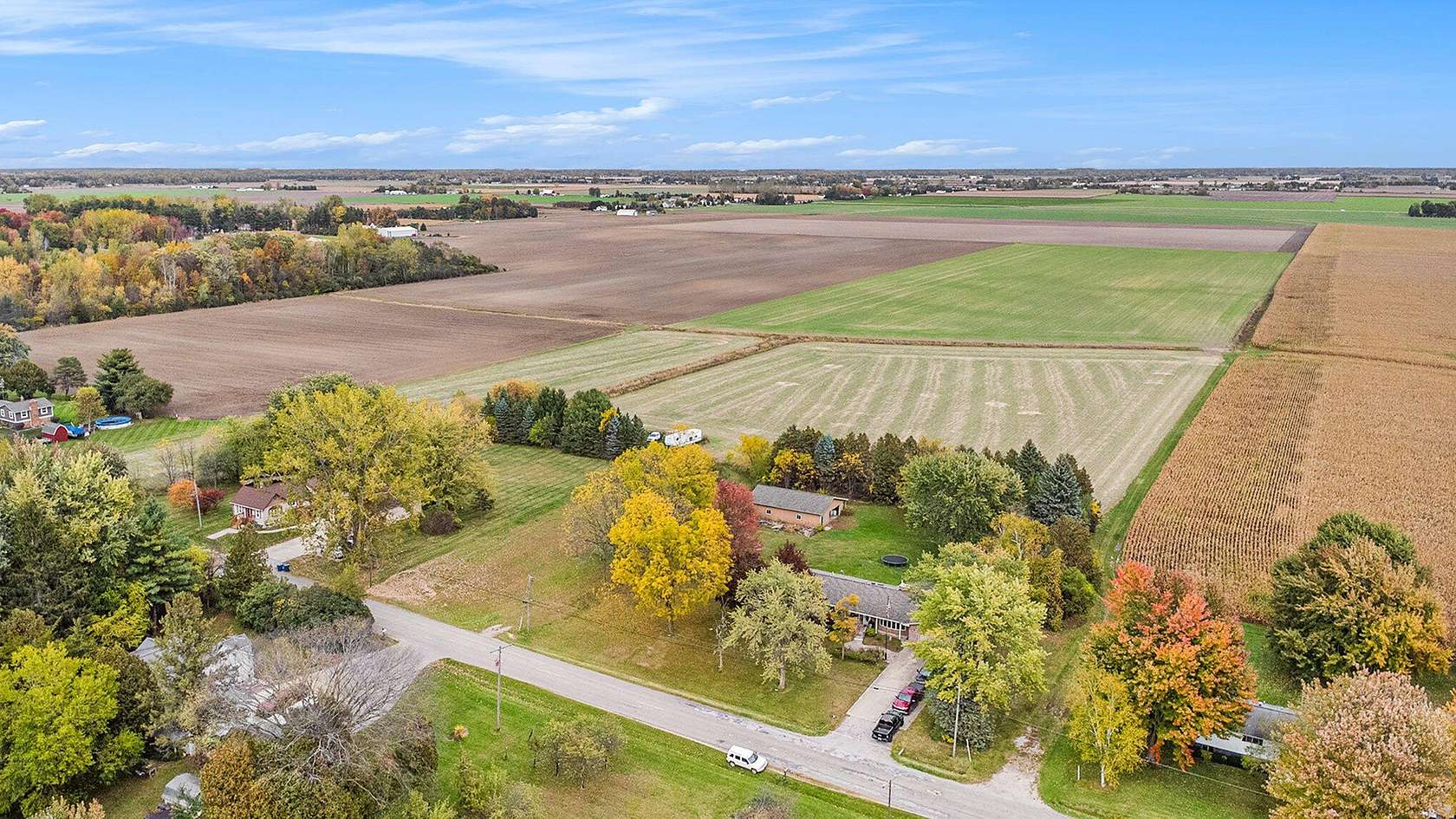 2.24 Acres of Residential Land with Home for Sale in Auburn, Michigan