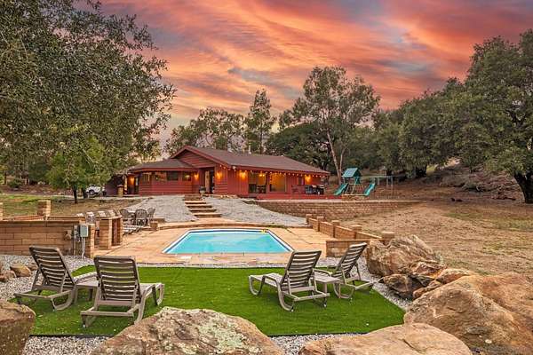 8.23 Acres of Residential Land with Home for Sale in Julian, California