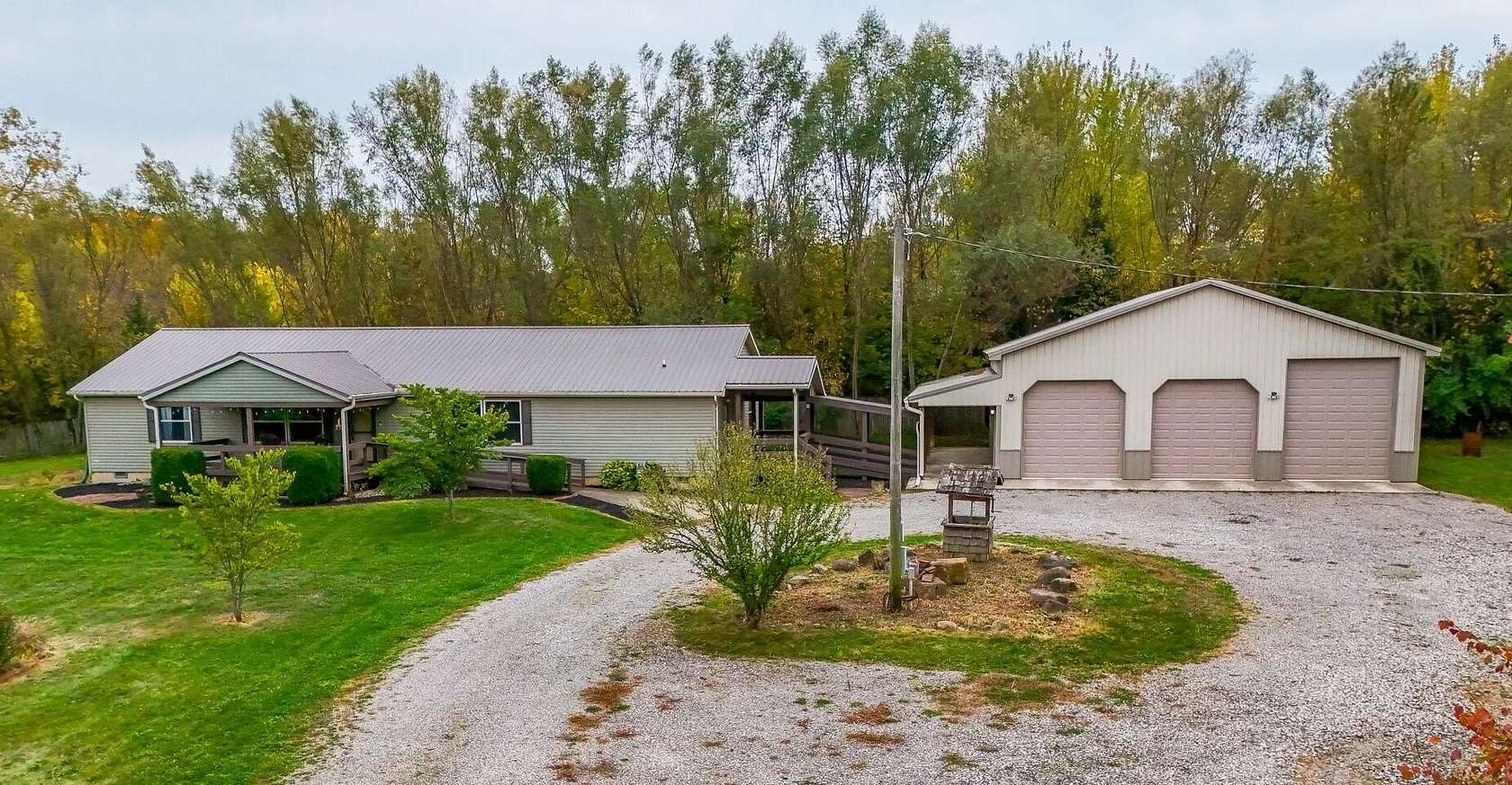 2 Acres of Residential Land with Home for Sale in Belle Center, Ohio