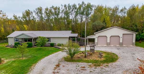 2 Acres of Residential Land with Home for Sale in Belle Center, Ohio