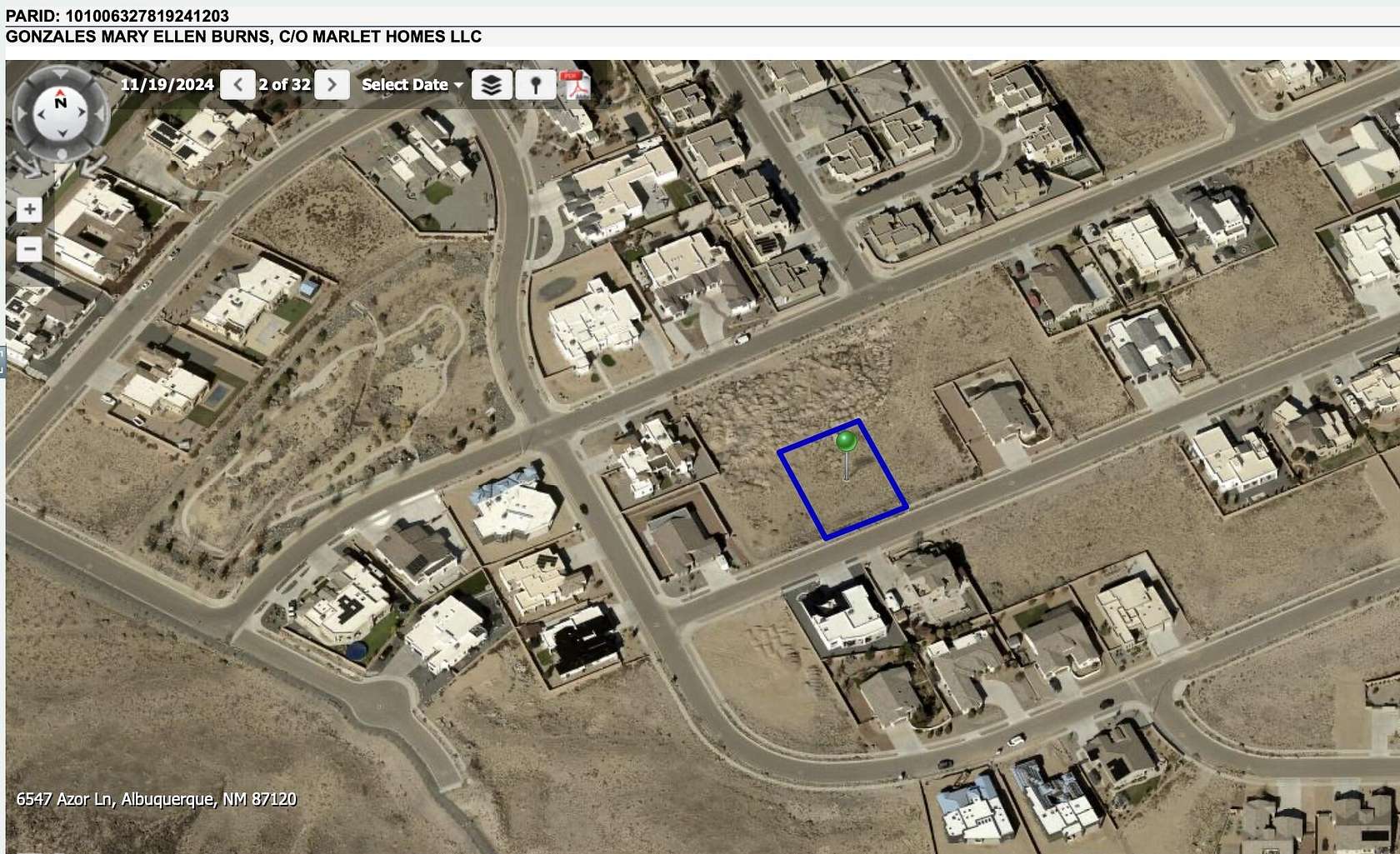 0.32 Acres of Residential Land for Sale in Albuquerque, New Mexico