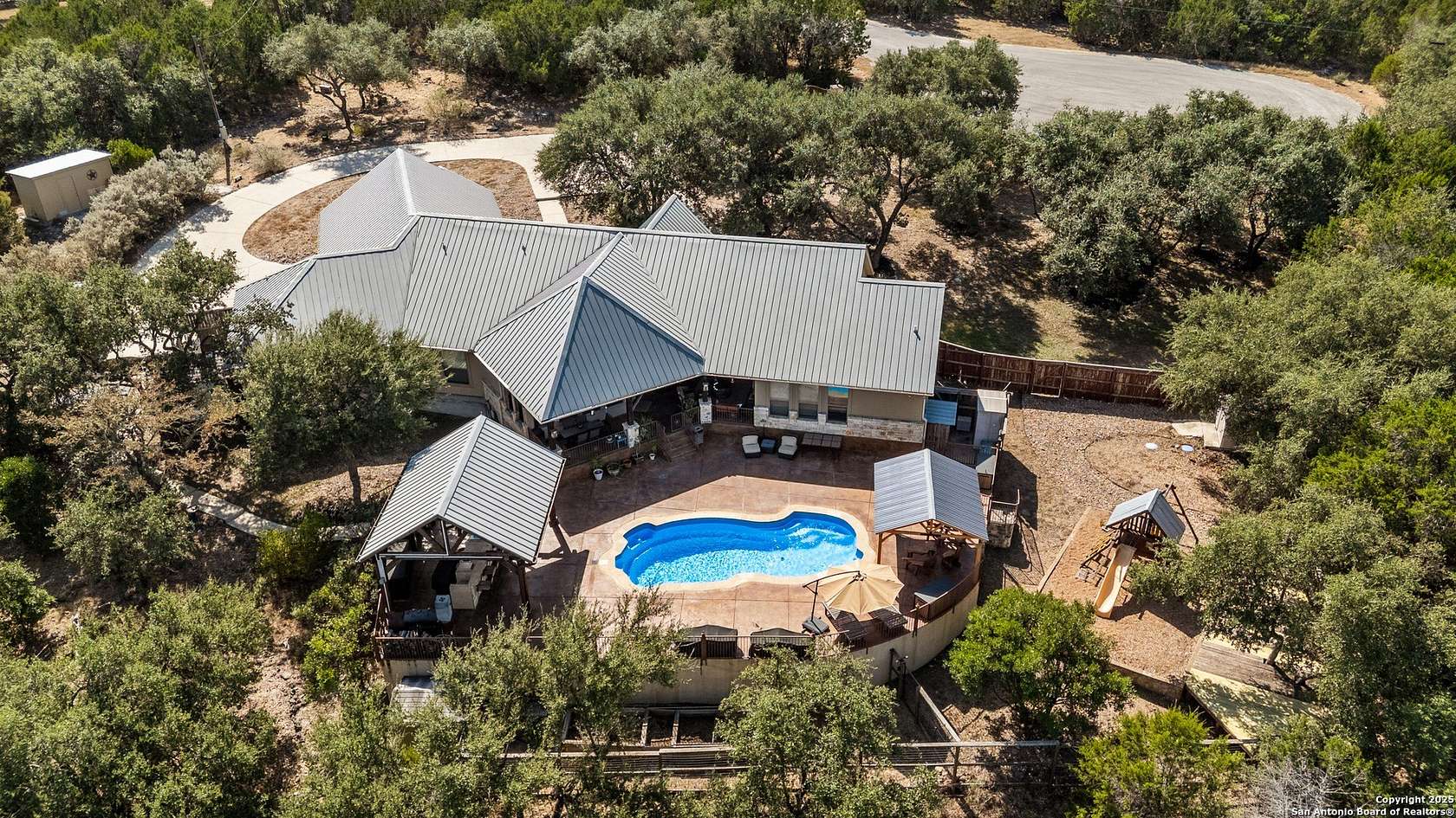 3.76 Acres of Residential Land with Home for Sale in New Braunfels, Texas