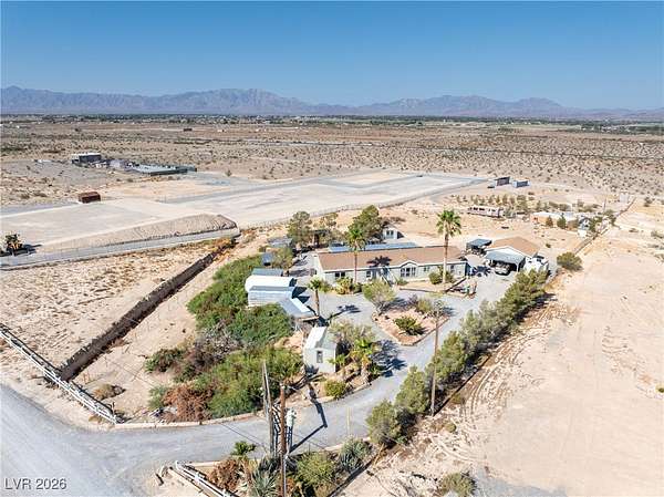 2.3 Acres of Residential Land with Home for Sale in Pahrump, Nevada