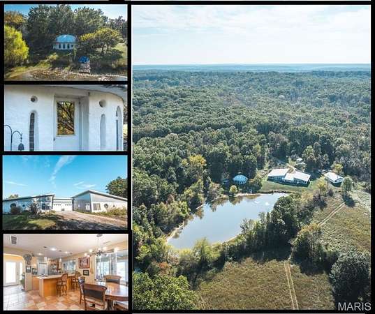 40 Acres of Agricultural Land with Home for Sale in Steelville, Missouri