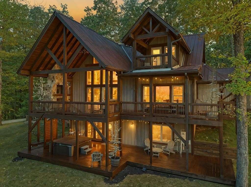 3.2 Acres of Residential Land with Home for Sale in Blue Ridge, Georgia