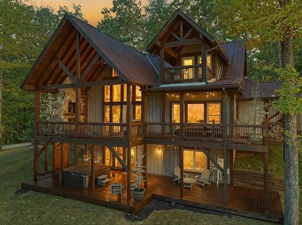 3.2 Acres of Residential Land with Home for Sale in Blue Ridge, Georgia